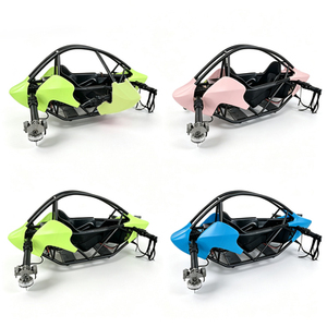 เครื่องบิน VTOL ไฟฟ้าแบบปีกหมุนบังคับวิทยุ น้ำหนักเบา ทำจากคาร์บอนไฟเบอร์ ใช้พลังงานแบตเตอรี่ สำหรับนักบินคนเดียว รุ่นใหม่ - Product Image 2