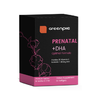 Greenpie Prenatal DHA Softgels Vitamines Nutriments Complément Alimentaire Mère-Enfant OEM Marque Privée