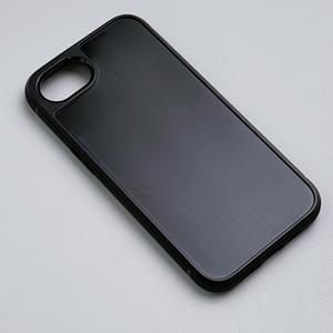Cubierta móvil en blanco con ranuras de doble cara internas y externas de alta calidad, funda de teléfono TPU + PC suave de cuero personalizado para iPhone 16E - Product Image 2