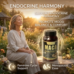 Marca Privada OEM, Complejo 8 en 1 de Maca, Ashwagandha y Tongkat Ali con Tribulus y Ginseng para la Salud y el Rendimiento Masculino - Product Image 1