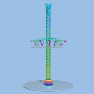 Emocionante Torre de Caída Giratoria al Aire Libre con Sillas Voladoras Grandes para Parques Temáticos, Atracciones de Diversión, Equipo Imprescindible para Entretenimiento en Parques - Product Image 2