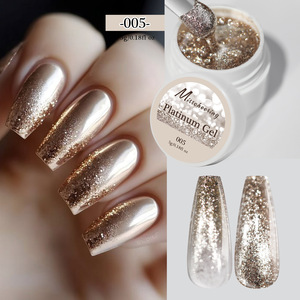 Esmalte de Uñas en Gel UV con Brillo Platino, Rosa, Dorado, Plateado, con Destellos de Diamante, para Manicura Profesional - Product Image 3