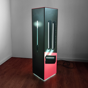 Caja de Luz LED Personalizada con Columna, Exhibidor de Pedestal para Exteriores, Letrero Alto para Exteriores, Letrero Luminoso con Logotipo para Exposiciones y Ferias - Product Image 2