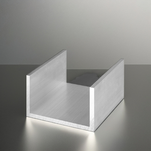 6063 T5 Nhôm Hợp Kim U Hình Dạng Kênh Tùy Chỉnh Nhôm Đùn U Hình Dạng Hồ Sơ Cho Kính Sửa Chữa Khe Cắm Trượt Kênh Đường Ray - Product Image 2