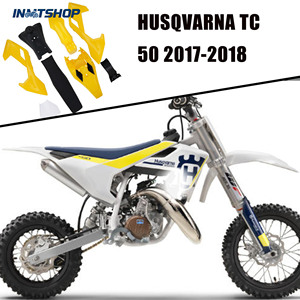 INMT - Vente directe d'usine - Kits de carénage de moto en <span class=keywords><strong>plastique</strong></span> ABS Husqvarna TC <span class=keywords><strong>50</strong></span> 2017-2018 - Durable - Personnalisé - Certifié CAPA - Product Image 4