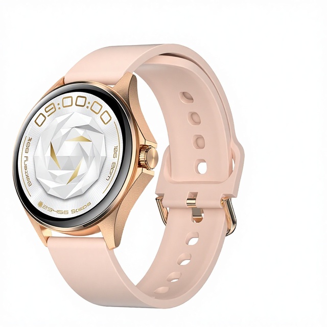 Ladies Smart Watch AMOLED Display Health Monitoring Sleep Tracking Al Smart Voice Luxury Fashion Wristwear