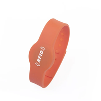 Bracelet RFID passif Bracelet en Silicone réutilisable étanche 13.56Mhz 1K NFC Bracelets Bracelet pour contrôle d'accès