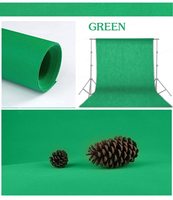 Fond d'écran vert taille personnalisée studio de photographie blanc noir bleu rouge gris fond d'écran Chroma clé pour éclairage Studio Photo
