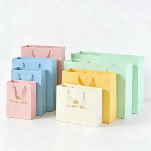 Customized Luxury Art Paper <b>Wedding</b> <b>Gift</b> Bags with Lamination Custom Logo Eco-Friendly Packaging - Product Image 1