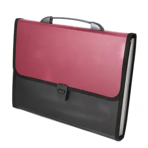 Tập Tin Mở Rộng Bằng Nhựa <span class=keywords><strong>A4</strong></span> PP 13 Túi Giá Tốt Nhất Bán Chạy Có Tay Cầm - Product Image 1