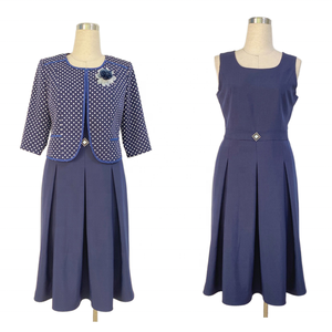 ชุดเดรสและเสื้อโค้ทสีกรมท่า แฟชั่นตุรกี คุณภาพดี - Product Image 2