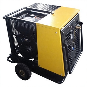 Compresor de Aire Portátil de Tornillo con Motor de Gasolina al por Mayor, 45 CFM de Alta Presión para Equipos de Soplado de Cables OFC - Product Image 3