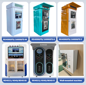 Chai lọc thẩm thấu ngược tinh khiết nước uống Máy bán hàng tự động bán băng và nước trạm ATM Dispenser - Product Image 5