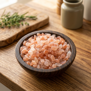 Sal de Roca Comestible Natural Rosa Claro del Himalaya, Granos Refinados, Ideal para Cocinar y como Sal de Mesa, Sal Fina Rosa Oscura del Himalaya - Product Image 1