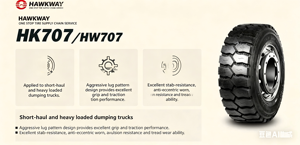ยางลมคุณภาพสูง OTR HK707 10.00R20 ยางตันแบบไม่มียางในสำหรับรถตักล้อยาง - Product Image 6