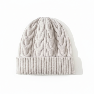 Bufanda cálida de punto de otoño a la moda más vendida, gorro Unisex de lana para mujer 2024, gorro de punto de invierno, gorro de lana polar 2025 - Product Image 1