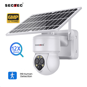 Camera Mạng IP Sectec HD 6MP 4G Camera Pin Năng Lượng Mặt Trời Wifi Mạng Wifi Wifi Tốc Độ Gia Đình CCTV IP Ngoài Trời Thông Minh - Product Image 1