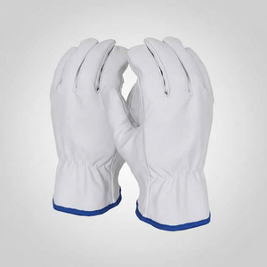 Gants de conduite en cuir pour hommes Gants de travail respirants toutes saisons - Product Image 1