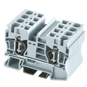 JUT3-10 ST10 Din Rail dây nối dây điện Dây trở lại kéo cắm ST 10 mùa xuân lồng khối thiết bị đầu cuối