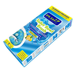 Cepillo de Inodoro Portátil, Tabletas de Limpieza para Inodoro con Detergente con Aroma a Limón - Product Image 2