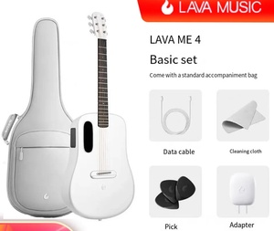 Nueva Guitarra Acústica Inteligente Huo <span class=keywords><strong>LAVA</strong></span> ME 4 de Fibra de Carbono, 6 Cuerdas, Afinación de Engranaje Abierto, para Hombres y Mujeres Principiantes - Product Image 3