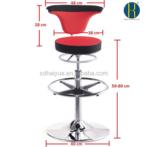 Ghế Quầy <span class=keywords><strong>Bar</strong></span> Vải Hiện Đại Ghế Quầy <span class=keywords><strong>Bar</strong></span> Bàn Làm Việc Ghế Quầy <span class=keywords><strong>Bar</strong></span> Soạn Thảo Với Chỗ Để Chân HY1037H - Product Image 1