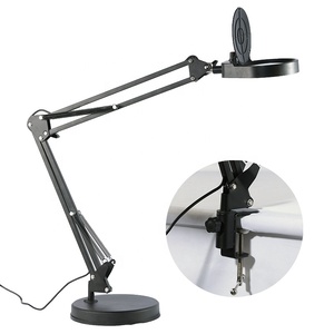 <span class=keywords><strong>Lampe</strong></span> <span class=keywords><strong>loupe</strong></span> 2 en 1 <span class=keywords><strong>avec</strong></span> support, <span class=keywords><strong>loupe</strong></span> à LED 3 couleurs Modes pour la lecture, activités manuelles, artisanat - Product Image 4