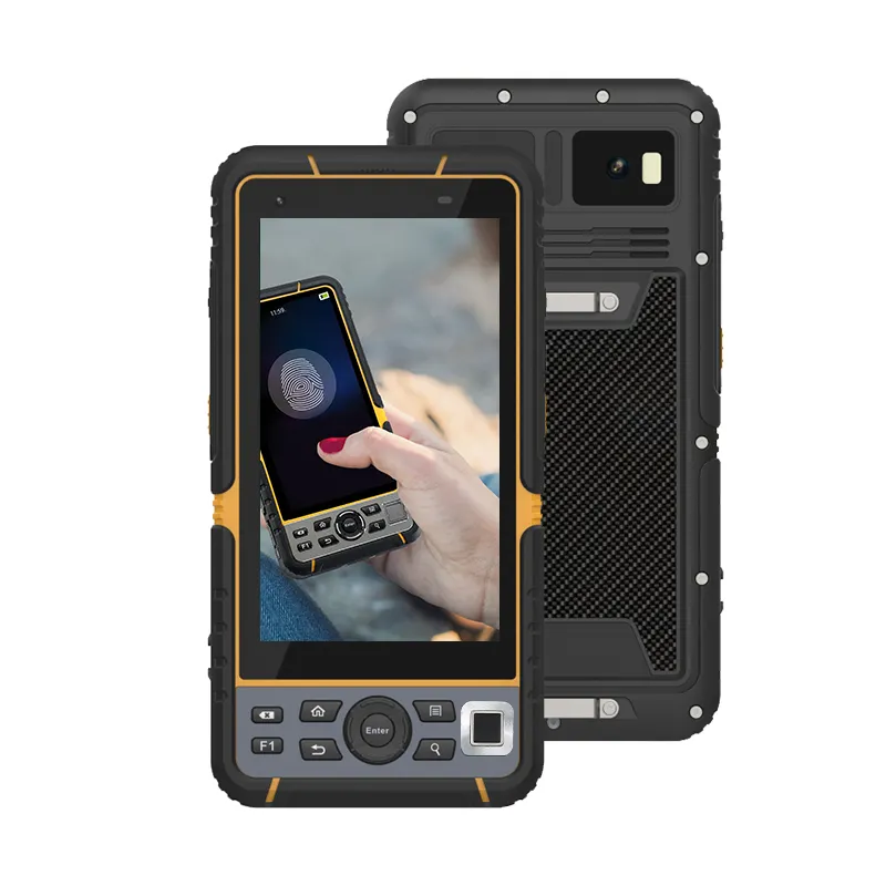 T60(2021) pdas rugged handheld computer android pc panel industriale biometric handheld device fingerprint module terminal pos