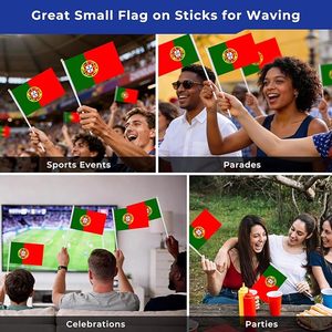 Bandera de Portugal Personalizada con <span class=keywords><strong>Cristiano</strong></span> <span class=keywords><strong>Ronaldo</strong></span>, Jugador Estrella, para Aficionados al Fútbol, Evento Deportivo Mundial 2026, 3x5 pies, 100% Poliéster, Duradera - Product Image 3