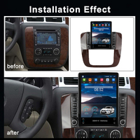 9.7 ''écran Android Vertical Autoradio GPS Navigation Carplay stéréo multimédia lecteur d'autoradio pour Chevrolet Tahoe GMC 2016