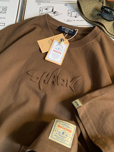 Áo thun nam chất lượng cao, may theo yêu cầu, 100% cotton, kiểu dáng áo len, áo thun nam cá tính, áo thun nam in nổi theo yêu cầu - Product Image 4