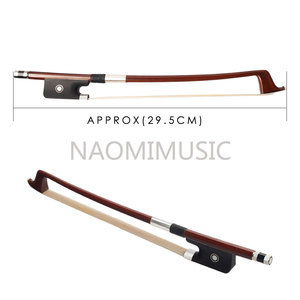 <span class=keywords><strong>Mini</strong></span> archet de <span class=keywords><strong>violoncelle</strong></span> en bois de Brésil, rond, pour <span class=keywords><strong>violoncelle</strong></span> acoustique, archet d'étudiant, bien équilibré - 30 cm - Product Image 4