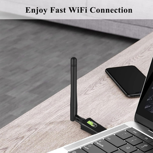 Hot Bán 600M USB <span class=keywords><strong>Wifi</strong></span> Adapter Mạng Không Dây Adapter Miễn Phí Điều Khiển Dual Band 2.4G 5G <span class=keywords><strong>Wifi</strong></span> Stick Cho Máy Tính Để Bàn Máy Tính Xách Tay PC - Product Image 4