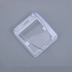 Caja transparente de tipo 86, funda impermeable para enchufe de pared de casa, protector de enchufe electrónico autoadhesivo