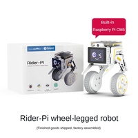 Robot Autoequilibrado con Ruedas Rider-Pi, IMU, Terreno Adaptativo, Visión Artificial, Raspberry Pi CM5, ESP32, Educación en IA, Python