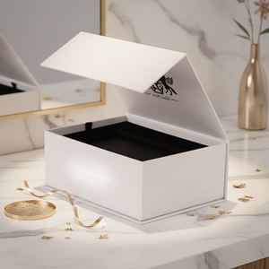 FX Custom Luxury Folding Magnetic Closure Boxes <b>Cardboard</b> <b>Paper</b> Packaging Gift Box Premium Custom Rigid Box - Product Image 1