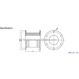 บังโคลนยางธรรมชาติทรงกระบอกทนทานพร้อมลูกสูบสำหรับใช้งานทางทะเลอายุการใช้งาน10-15ปี - Product Image 4