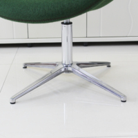 Base de cadre de meuble chaise pivotante Table de canapé en métal/bureau café/salle à manger Base de meuble croisée en aluminium Base de chaise