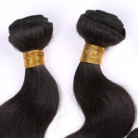 Mèches Body Wave brésiliennes naturelles vierges, 4 lots, Extensions de cheveux humains, vente en gros, bon marché