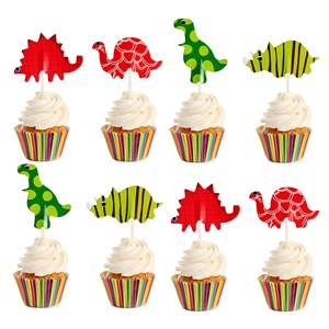 24 décorations de cupcakes super-héros et Avengers pour fêtes d'anniversaire d'enfants, fournitures de décoration de gâteaux, baby shower, desserts DIY - Product Image 5