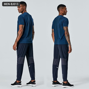 Pantalones de correr de secado rápido para hombre, pantalones de chándal holgados transpirables con puño elástico para entrenamiento al aire libre y gimnasio - Product Image 2