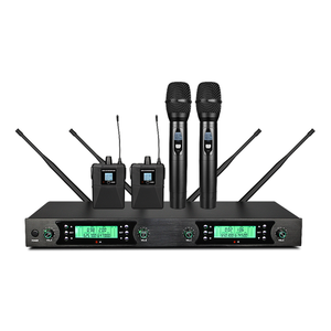 Venta directa de fábrica, micrófono de estudio con filtro, soporte de micrófono de suelo, micrófono de acordeón inalámbrico - Product Image 2