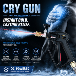 Pistola <span class=keywords><strong>de</strong></span> Terapia Criogénica <span class=keywords><strong>de</strong></span> CO2 <span class=keywords><strong>de</strong></span> Alta Presión para Recuperación Deportiva, Portátil, para Alivio del Dolor Muscular, Hinchazón y Lesiones - Product Image 1
