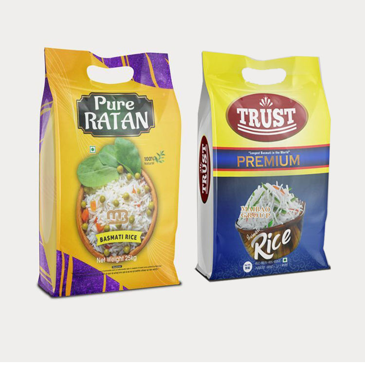 Sacs d'emballage de riz