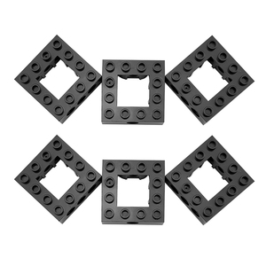BIOZEA Open Center 4x4 1:1 ABS Jouet de construction éducatif DIY Blocs de construction 50 pièces pour bâtiments modernes - Modèle 32324 - Product Image 1