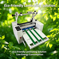 Machine à plastifier de bureau professionnelle de 330 mm 8350p avec rouleau en acier inoxydable pour les petites imprimeries