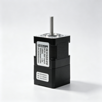 Moteur pas à pas Nema 14 EtherCAT intégré haute précision, diamètre d'arbre 5 mm, 24 V, contrôle de mouvement compact pour l'automatisation multi-axes