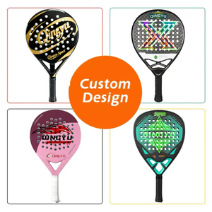 Raquetas <span class=keywords><strong>de</strong></span> Pádel Qingyu Sport <span class=keywords><strong>de</strong></span> Alta Calidad, Carbono 24k, Logotipo Personalizado, Super Power, Superficie 3D, Descuentos por Volumen - Product Image 3