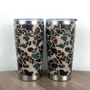 High Quality <strong>Camo</strong> Tumblers Wholesale Bulk Eco-friendly <strong>Travel</strong> Custom Camouflage Tumbler Cup Logo 3D Tumbler 20oz <strong>Coffee</strong> <strong>Mug</strong>