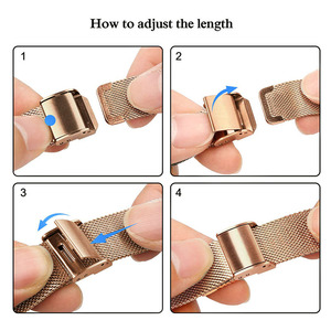 สายนาฬิกา Milanese Loop สำหรับ <span class=keywords><strong>Apple</strong></span> <span class=keywords><strong>Watch</strong></span> 1-10สายสแตนเลสสตีลขนาด40 44 41 42 45 49มม. - Product Image 4